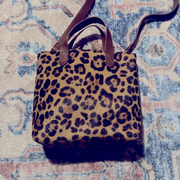 Madewell Small Transport Crossbody in Calf Hair - Picture 3 of 6